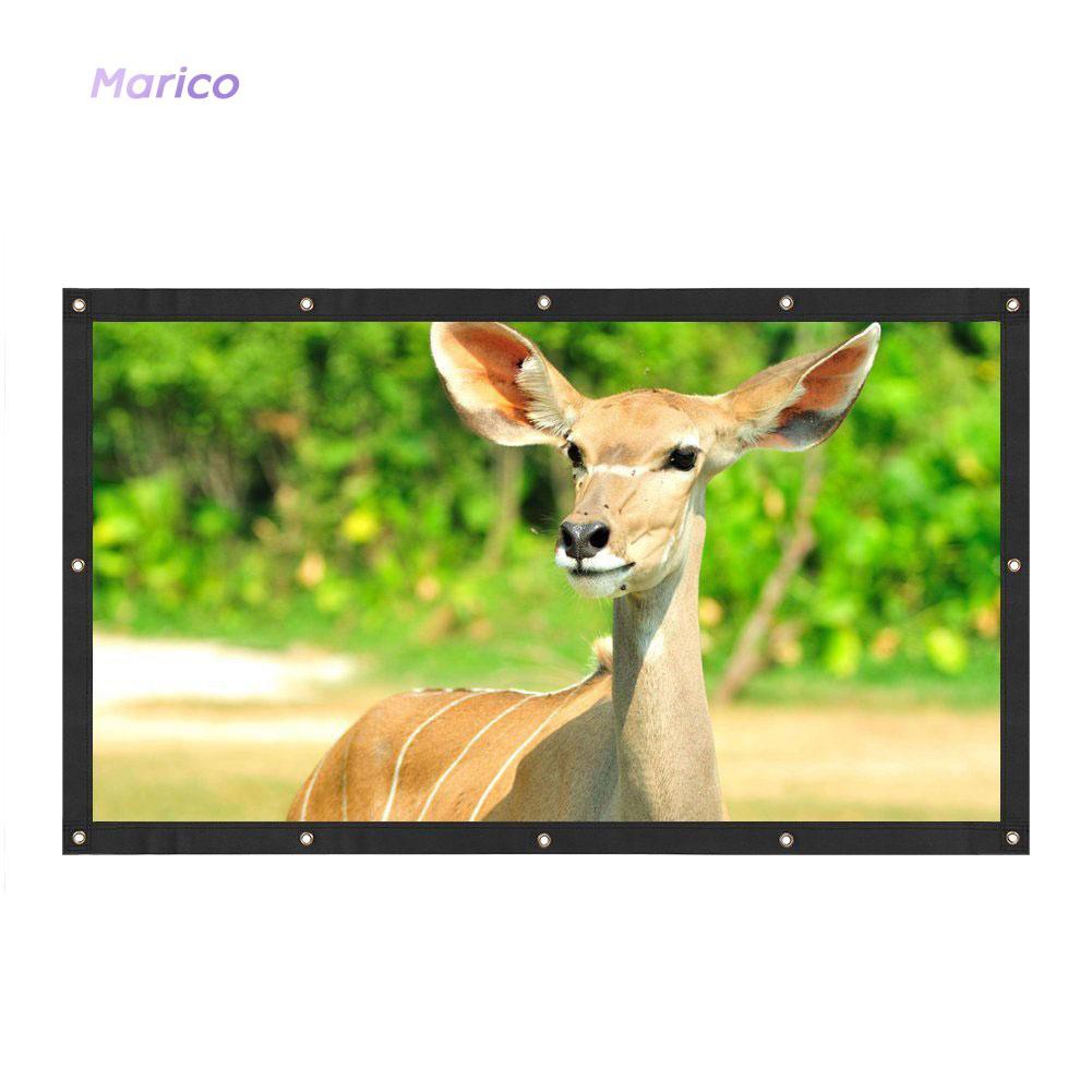 Màn Hình Máy Chiếu Treo Tường Marico 3d Hd