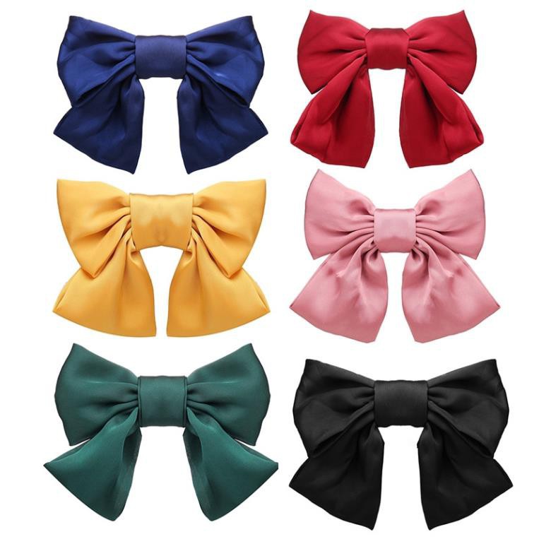 Korea Bowknot Hair Clip for Women Girls Sweet Ponytail Hair Accessories T7B98PKNU98