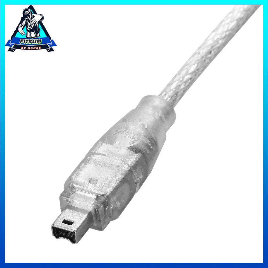 Cáp chuyển đổi 1,2m USB 2.0 Male To Firewire IEEE 1394 4 Pin ILink Cord [8/2]