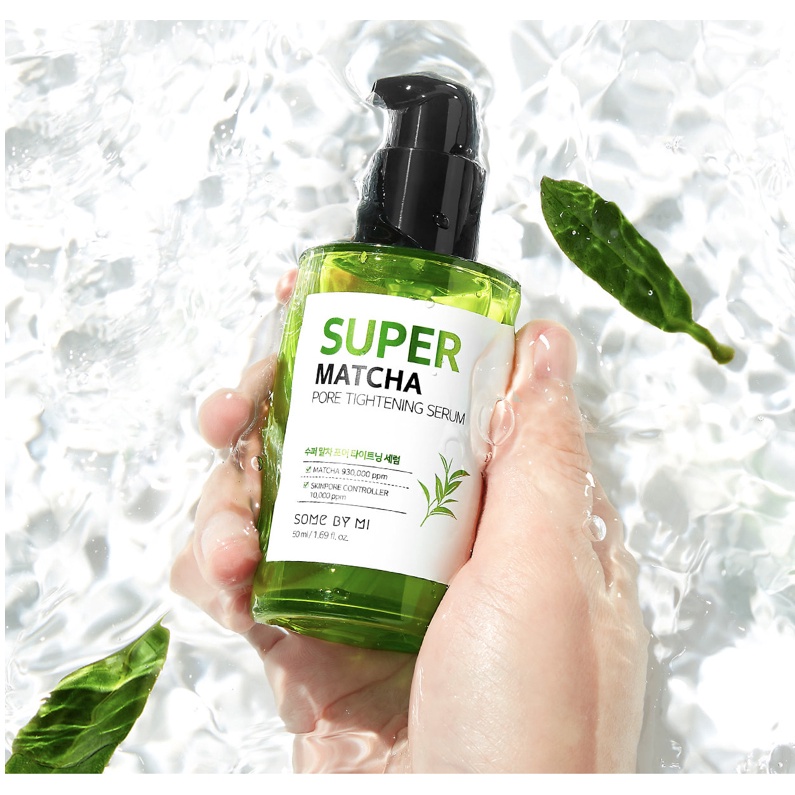 Tinh Chất Some By Mi Làm Se Khít Lỗ Chân Lông Super Matcha Pore Tightening Serum 50ml
