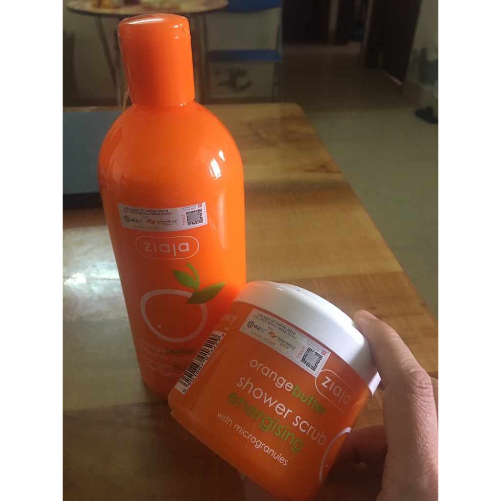 Tẩy Tế Bào Chết Hạt Siêu Nhỏ Sáp Cam Ziaja 200ml | BigBuy360 - bigbuy360.vn