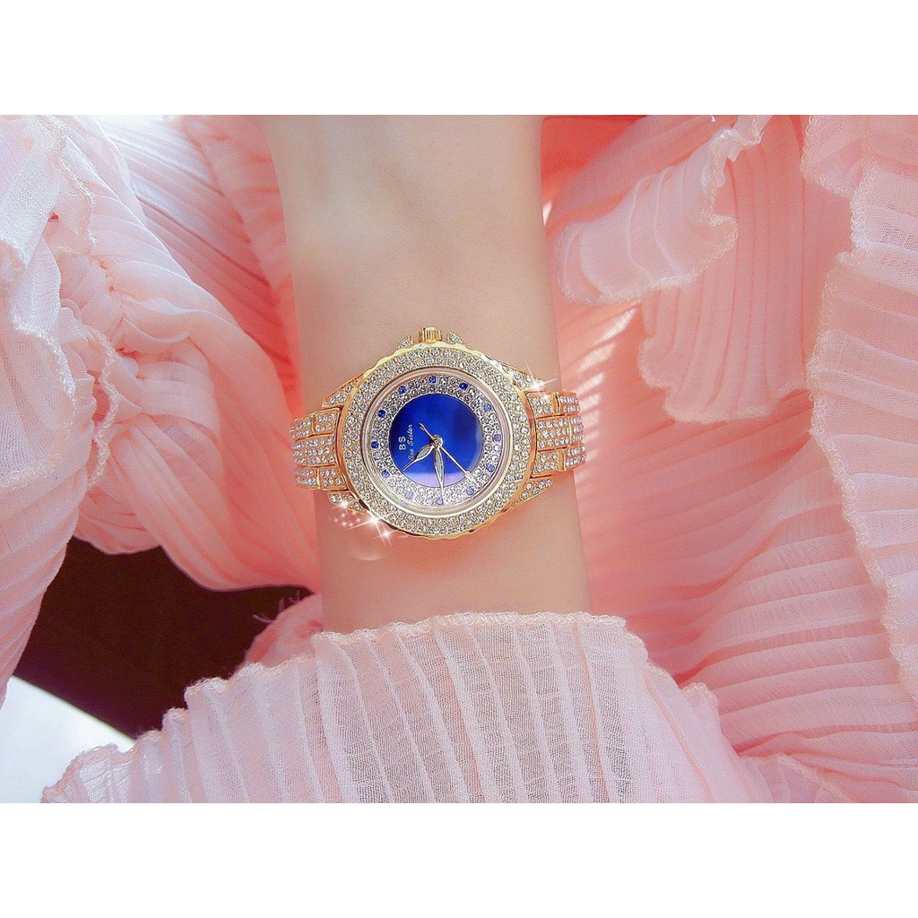 Đồng hồ thời trang nữ BS bee sister EEB2 đính cườm KIY