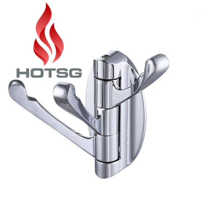 Móc treo áo khoác , nhà vệ sinh mạ kim loại 3 nhánh