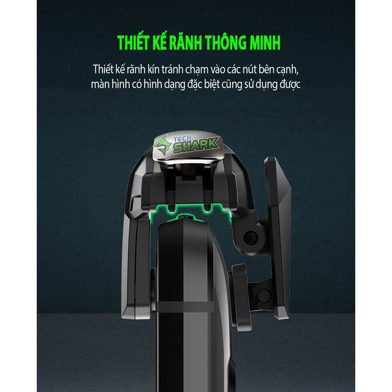 Nút trigger vật lý gaming Black Shark hai khối