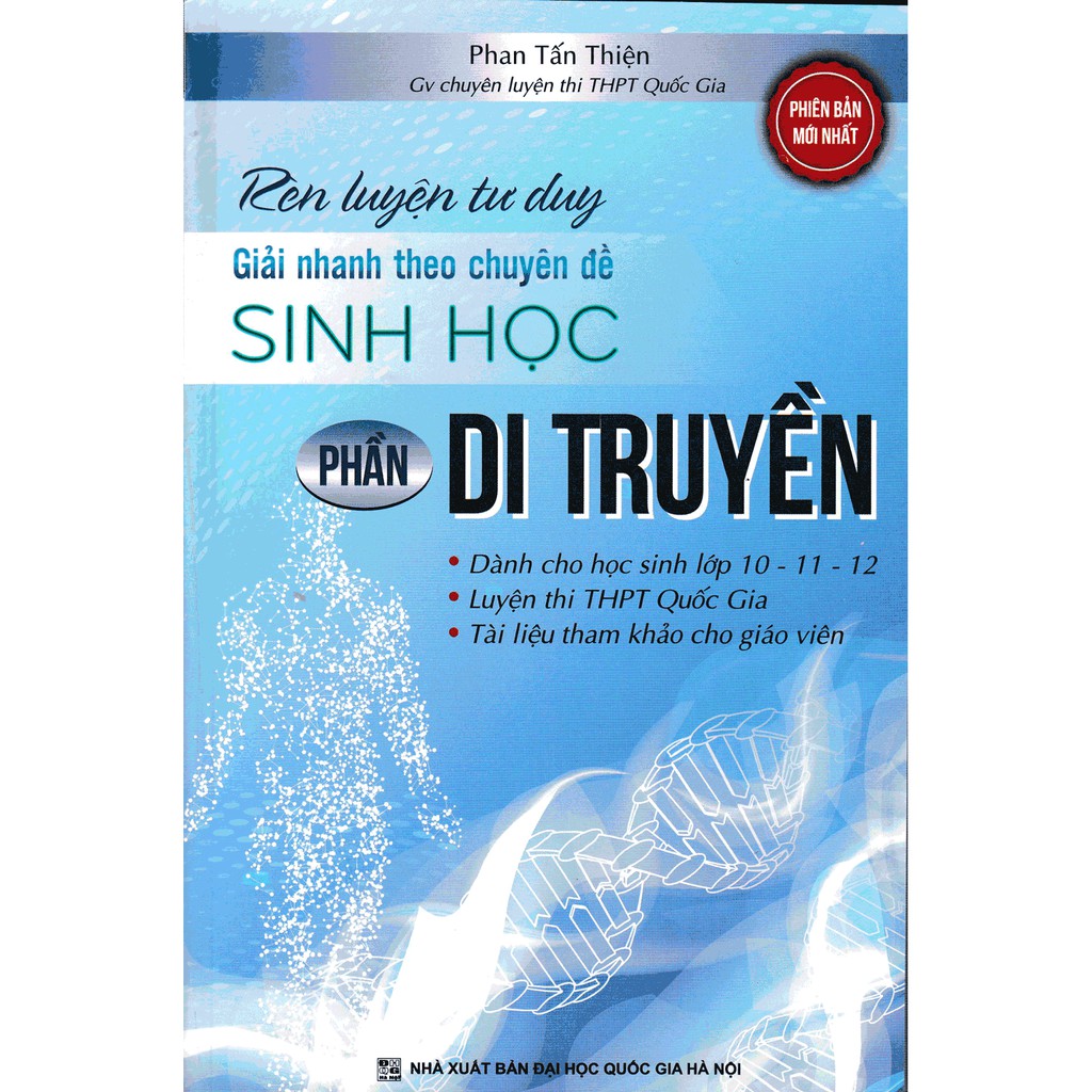 Sách - Rèn Luyện Tư Duy Giải Nhanh Theo Chuyên Đề Sinh Học Phần Di Truyền