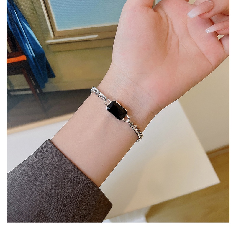 Vòng Tay Đính Đá Phong Cách hip hop Sang Trọng