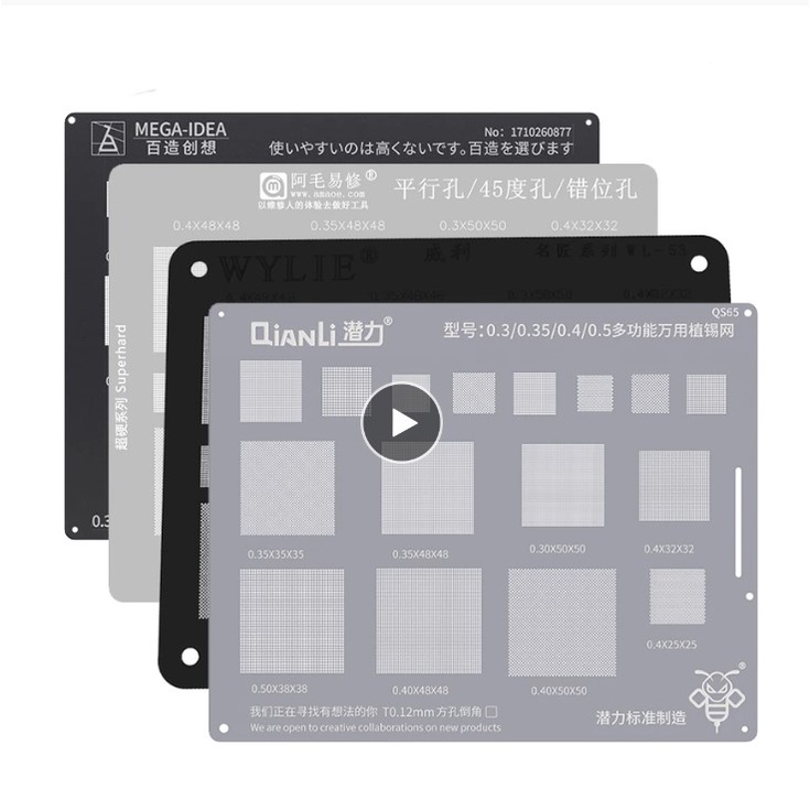 Bộ Dụng Cụ Đánh Bóng Chày Răng Radio Rf12 / BGA Chuyên Dụng Chất Lượng Cao