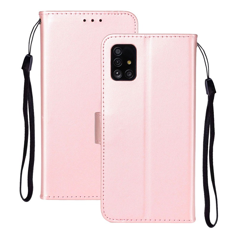 Bao da điện thoại màu trơn có giá đỡ cho Samsung Galaxy a21s A10 A20 A30 A40 A50 A70 A30S A50S | BigBuy360 - bigbuy360.vn