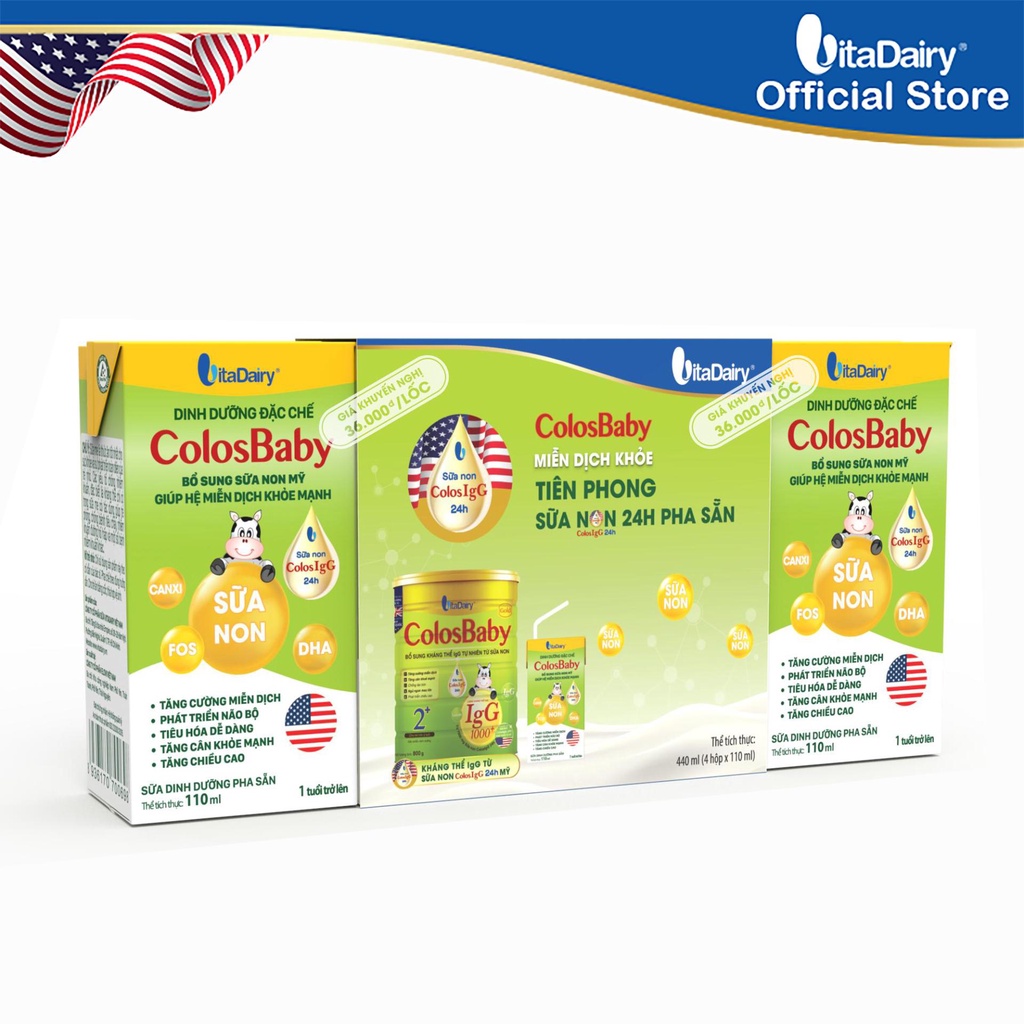 Thùng 48 Hộp SBPS ColosBaby Gold 110ml