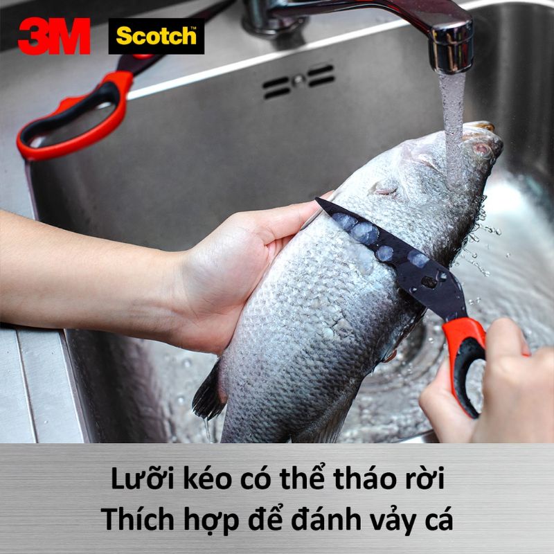 Kéo 3M Titanium chuyên dùng nhà bếp