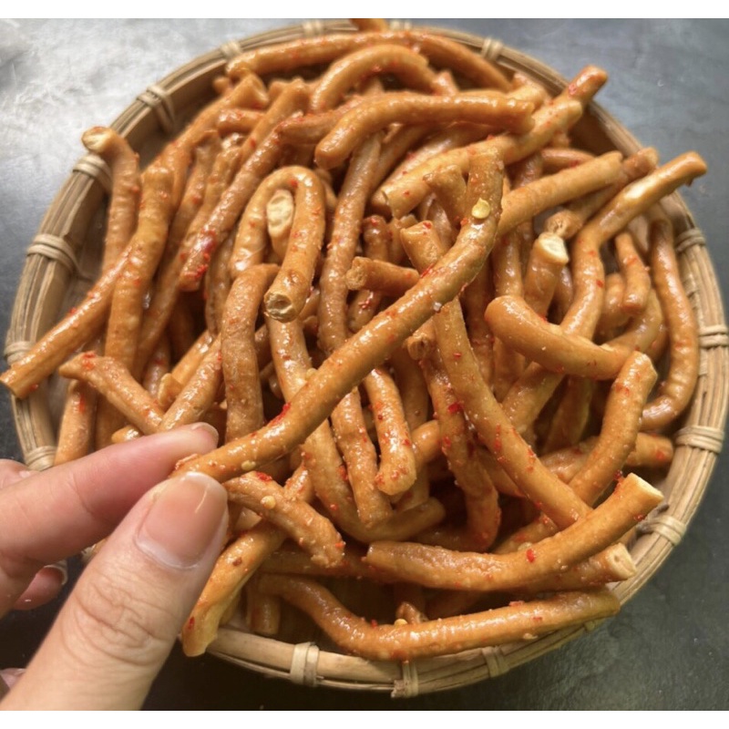 Bánh que sốt mắm ớt giòn ngon, Đồ ăn vặt Sài Gòn