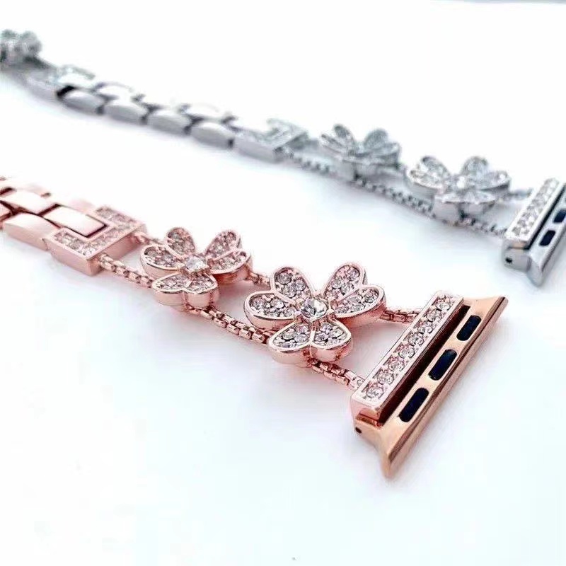 Dây Đeo Đồng Hồ Thay Thế 2022 Bằng Kim Loại Cho Apple watch 44mm 42mm 40mm 38mm iwatch 6 SE 5 4 3 2 1