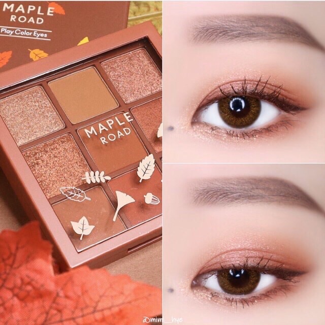 Bảng Mắt 9 Ô E.T.U.D.E H.O.U.S.E Maple Road Play Color Eyes