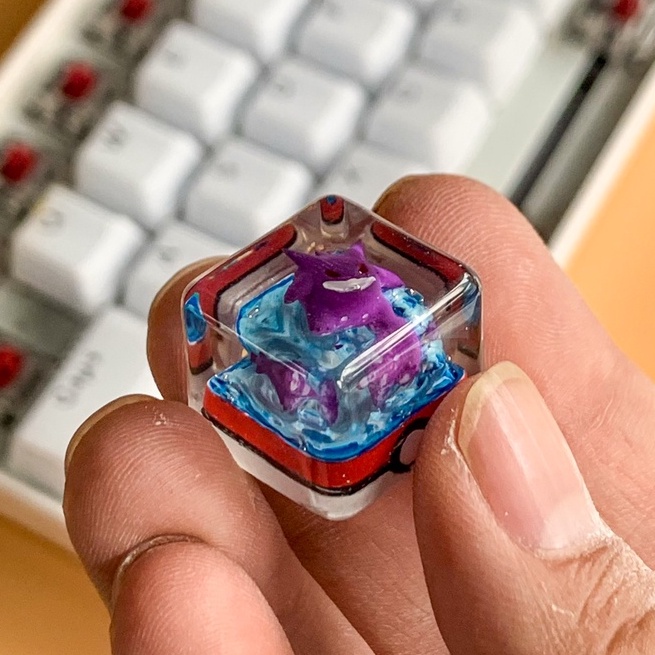 Nút bàn phím cơ máy tính - Artisan keycap - Pokemon Keycap - Resin keycaps