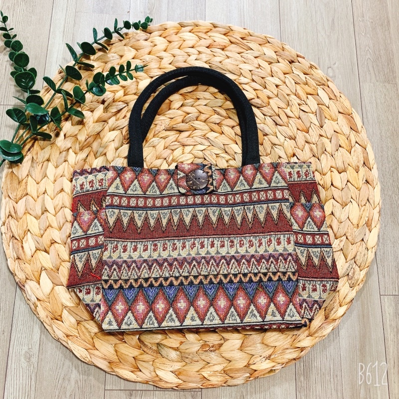 Túi thổ Cẩm cúc dừa sọc