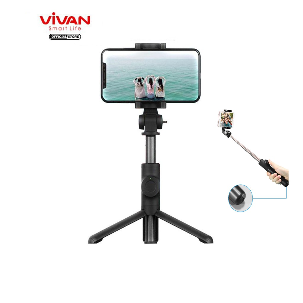 Gậy Chụp Hình Đa Năng Có Giá Đỡ VIVAN ST-B01 - BẢO HÀNH 1 ĐỔI 1 CHÍNH HÃNG | BigBuy360 - bigbuy360.vn