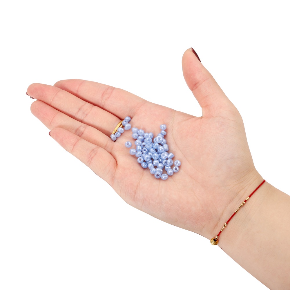 Set 300 hạt cườm St.kunkka 3mm màu macaron dễ thương tự làm trang sức thủ công