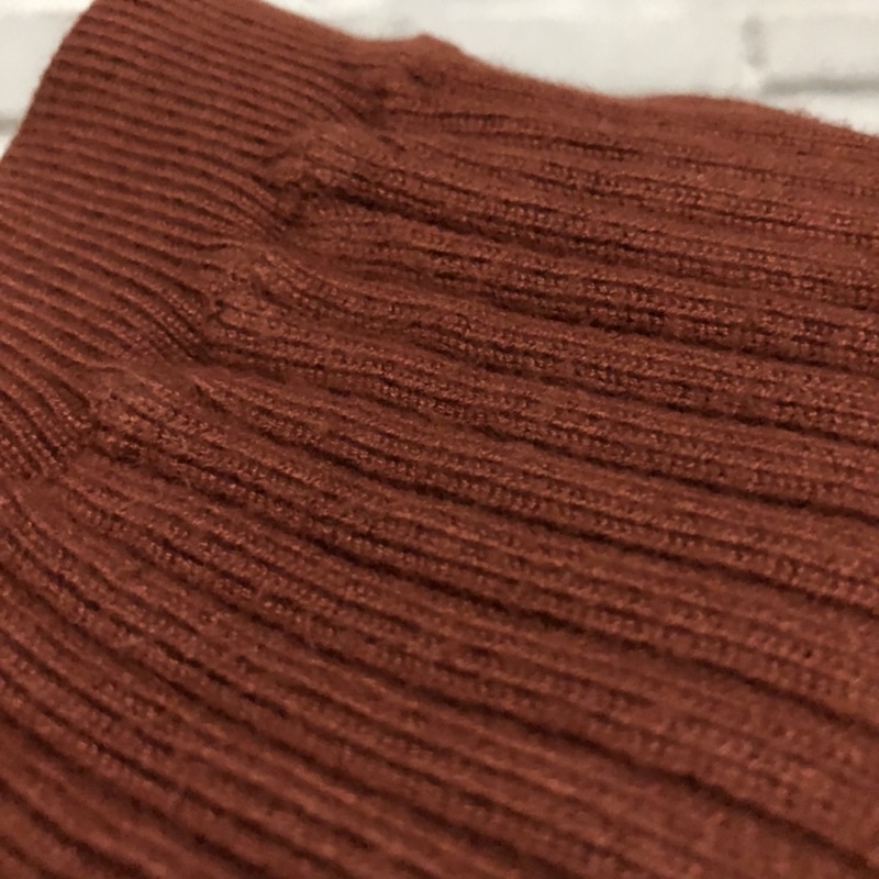 Chân Váy Len Màu Cam Đất