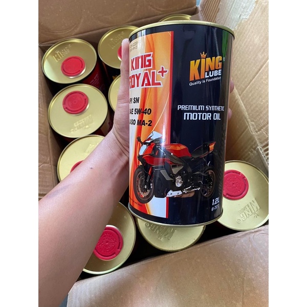 Nhớt King Royal Lube sử dụng mọi loại xe ga và số