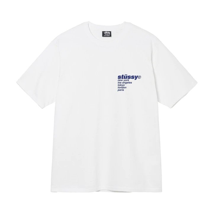 STUSSY HỌA TIẾT STRAWBERRY WHITE