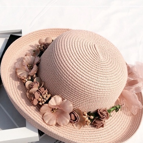 Nón Vành Đan Lát Thời Trang Hè Cho Nữ