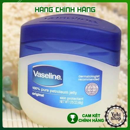 [HÀNG AUTH] KEM DƯỠNG ẨM VASELINE CHÍNH HÃNG CỦA MỸ - KEM TRỊ NỨT NẺ, KHÔ DA VASELINE 100% PURE PETROLEUM JELLY 49G