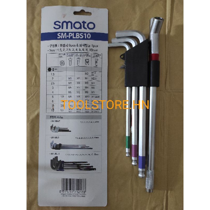 Bộ lục giác  SM-PLBS10/SMATO
