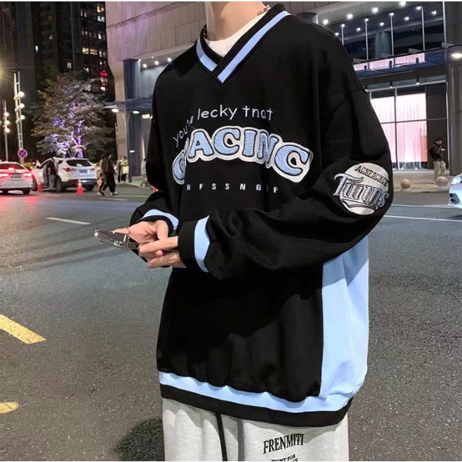 áo nỉ sweater nữ phong cách Hàn Quốc áo sweater nỉ áo dài tay thời trang áo nỉ sweater nữ bông áo nỉ sweater nam