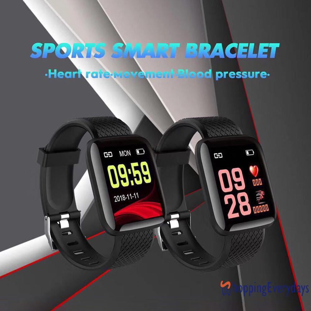 SV Vòng Đeo Tay Thông Minh D13 Theo Dõi Nhịp Tim / Huyết Áp Chống Nước 116 Plus