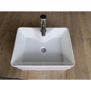 [Bộ Lavabo Đặt Bàn Vuông Dễ Dàng Lắp Đặt ]