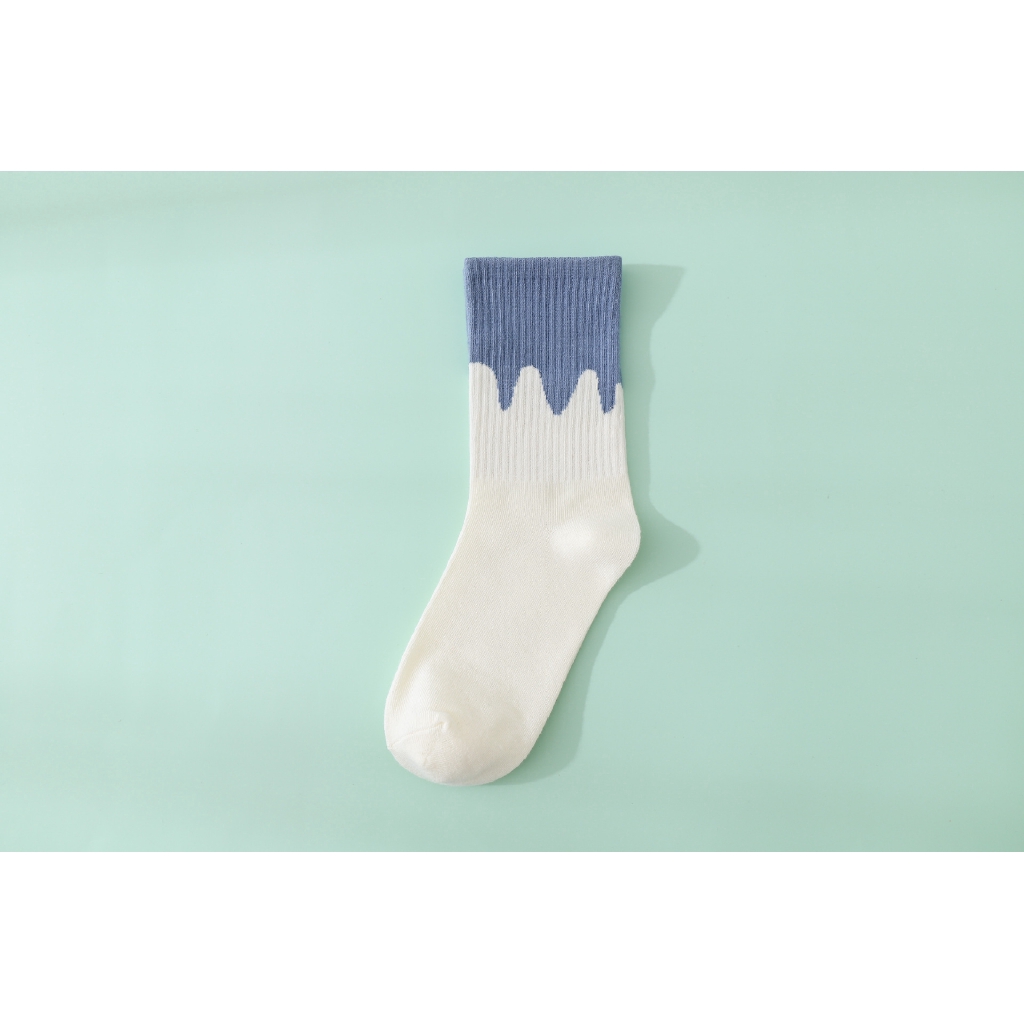 Vớ cotton màu sắc ngọt ngào thời trang cho nam và nữ