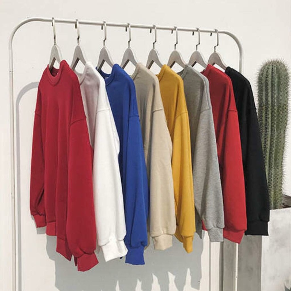 Áo hoddie nam nữ nỉ ngoại cao cấp trơn | BigBuy360 - bigbuy360.vn