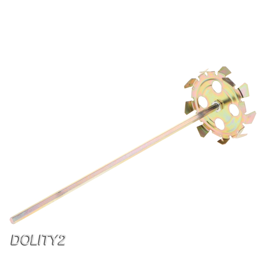 Set 2 Cây Khuấy Bằng Thép Tự Dính 45 # Cho Máy Khoan Xi Măng Xi Măng
