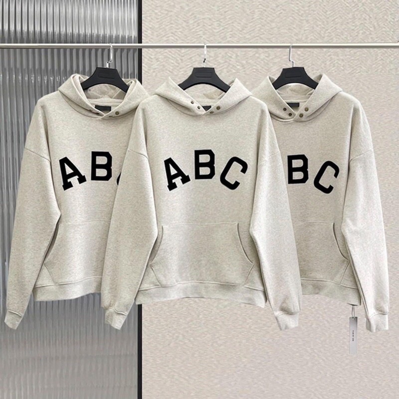 Áo hoodie Fear of god , áo nỉ ABC street wear dáng rộng nam nữ unisex hàng Quảng Châu