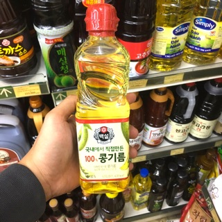 DẦU ĐẬU NÀNH BEKSUL HÀN QUỐC 500ML