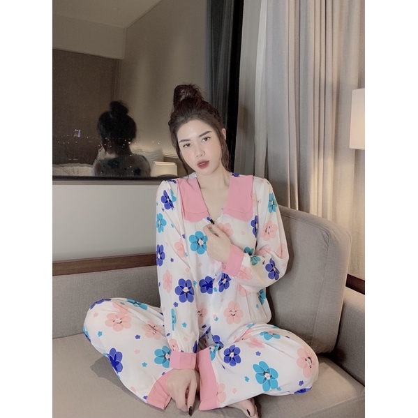 ĐỒ BỘ MẶC NHÀ - PIJAMA CHẤT MANGO MỊN MÁT | BigBuy360 - bigbuy360.vn