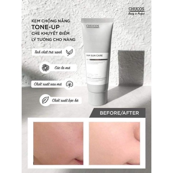 Kem Chống Nắng Bảo Vệ Da Và Nuôi Dưỡng Làn Da Chucos I’m Sun Care Multi Base