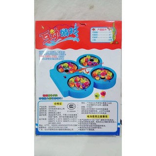 [HPTOYS] Câu cá 4 hồ loại bé chạy pin