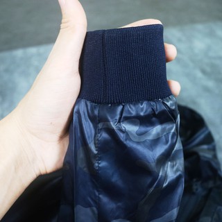 Áo Khoác Bomber Dằn Di 2 Lớp - Hàng Hịn