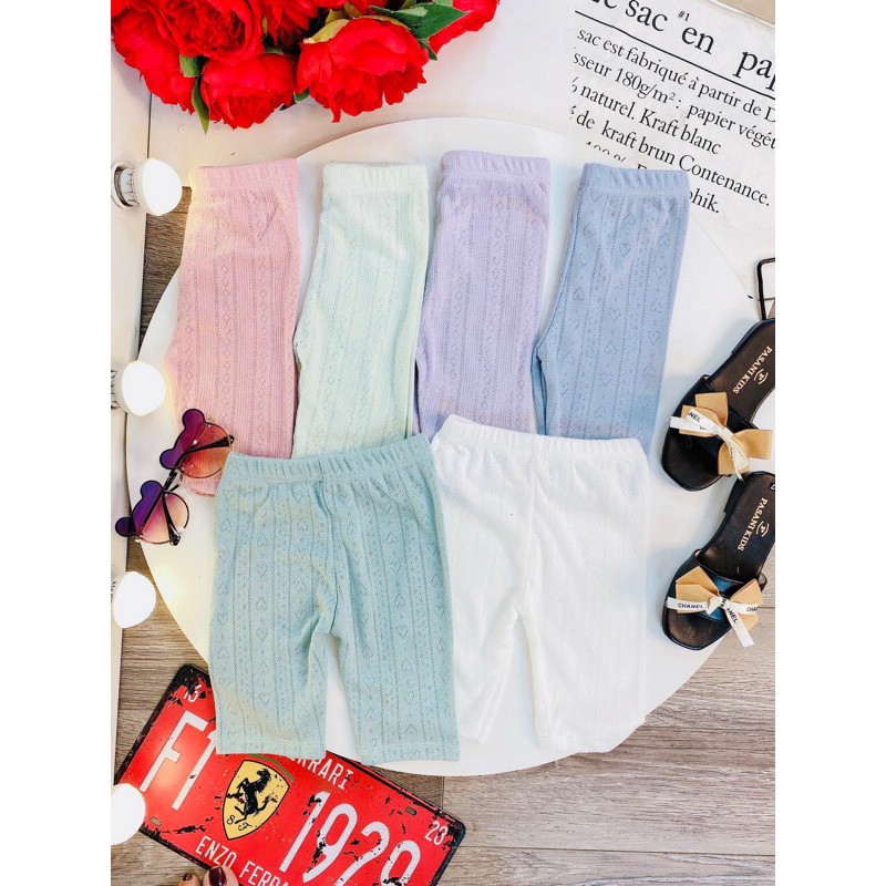 Sét 4 quần legging cho bé gái