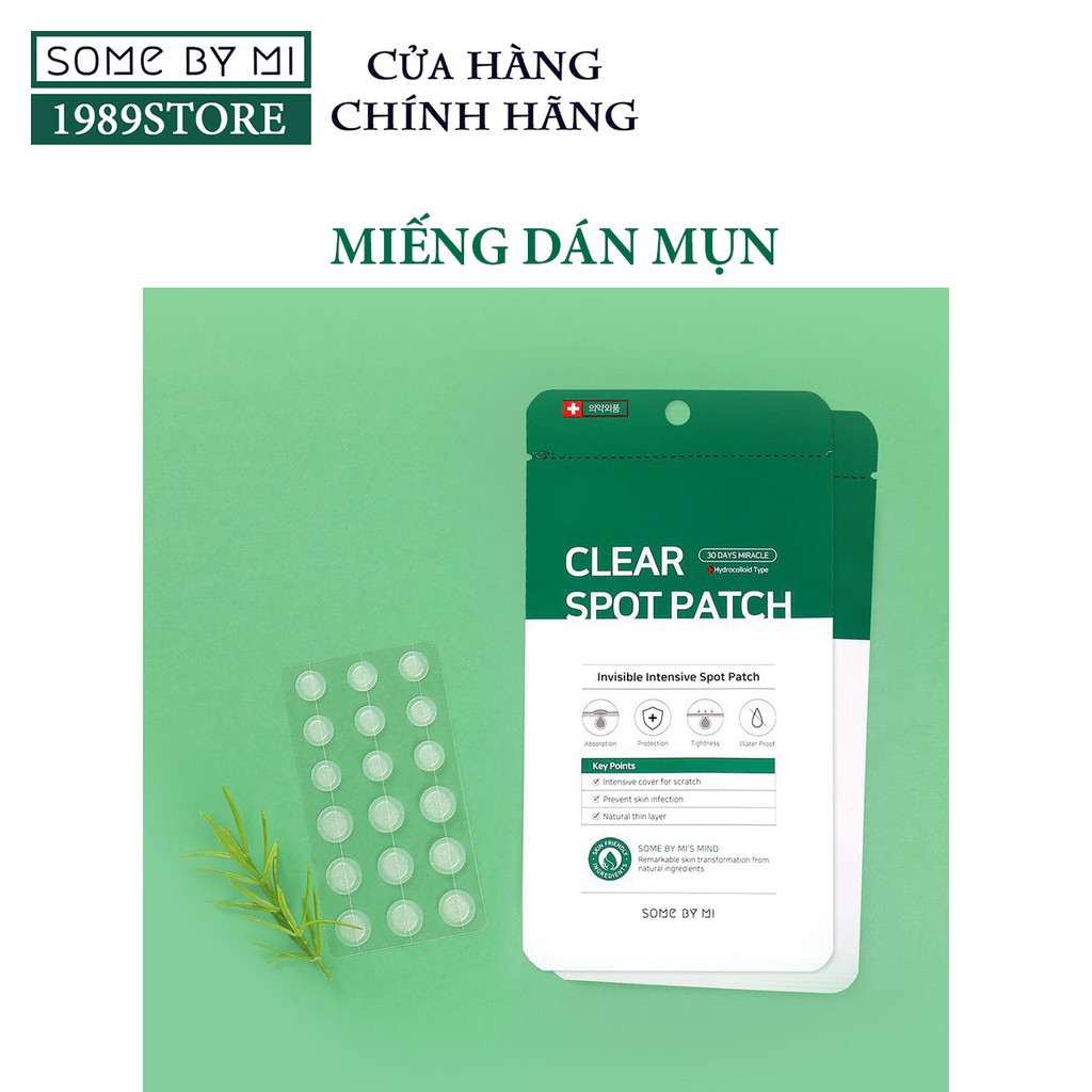 Miếng Dán Mụn Some By Mi Don't Pop It. Just Leave It 18Pcs 8g