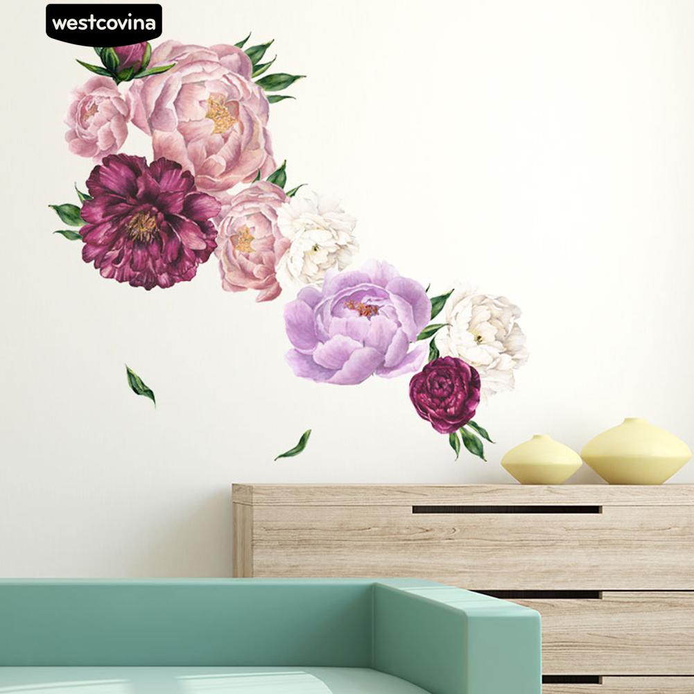 Sticker dán tường hình bông hoa