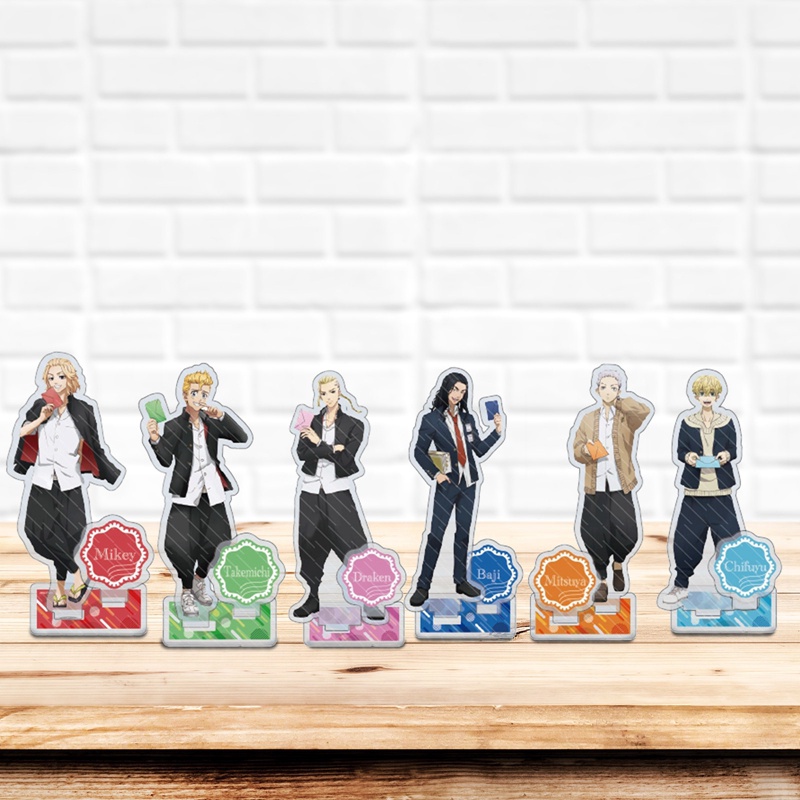 Mô Hình Nhân Vật Manjiro Ken Takemichi Chifuyu Baji Trong Tokyo Revengers