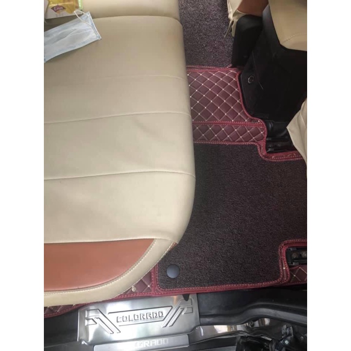 Thảm Lót Sàn Ô Tô Da Pu Cao Cấp Cho Chevrolet Colorado