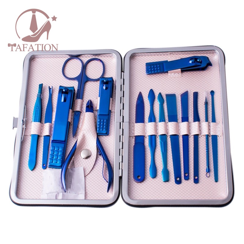 (Hàng Mới Về) Set 15 Dụng Cụ Làm Móng Bằng Thép Không Gỉ Chuyên Nghiệp | BigBuy360 - bigbuy360.vn