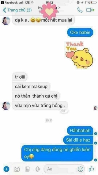 KEM MAKE UP TREE CHADA