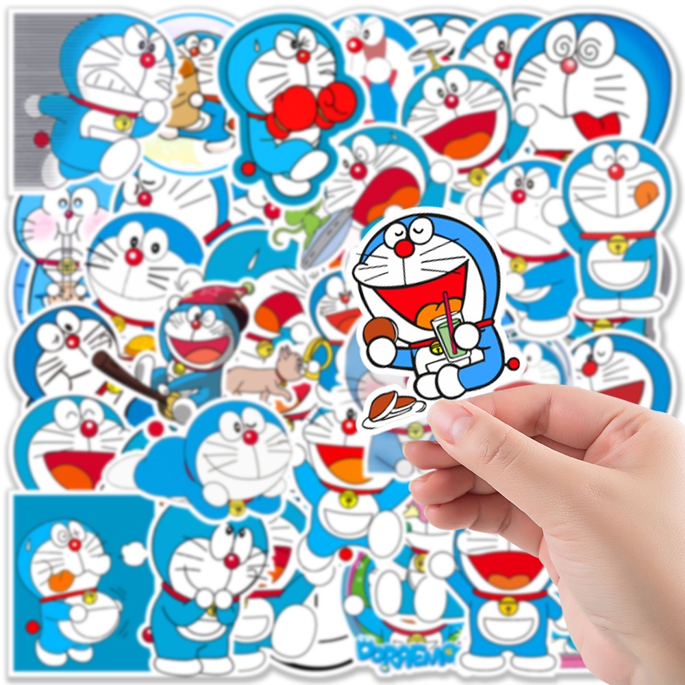 Bộ 50 Miếng Dán Nhân Vật Anime Trang Trí Laptop Mũ Bảo Hiểm Điện Thoại/Laptop