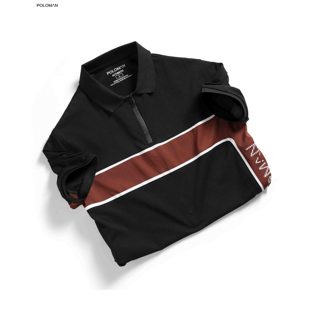 Áo Polo nam cổ bẻ phối DAL phối-in vải cá sấu Cotton xuất xịn,chuẩn form,trẻ trung - thanh lịch - POLOMAN. | BigBuy360 - bigbuy360.vn