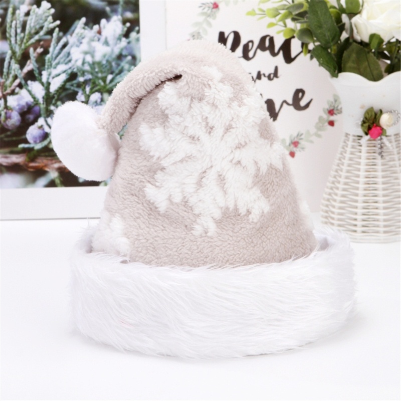 Mũ Ông Già Noel Dễ Thương Dùng Làm Phụ Kiện Trang Trí Tiệc Giáng Sinh DIY
