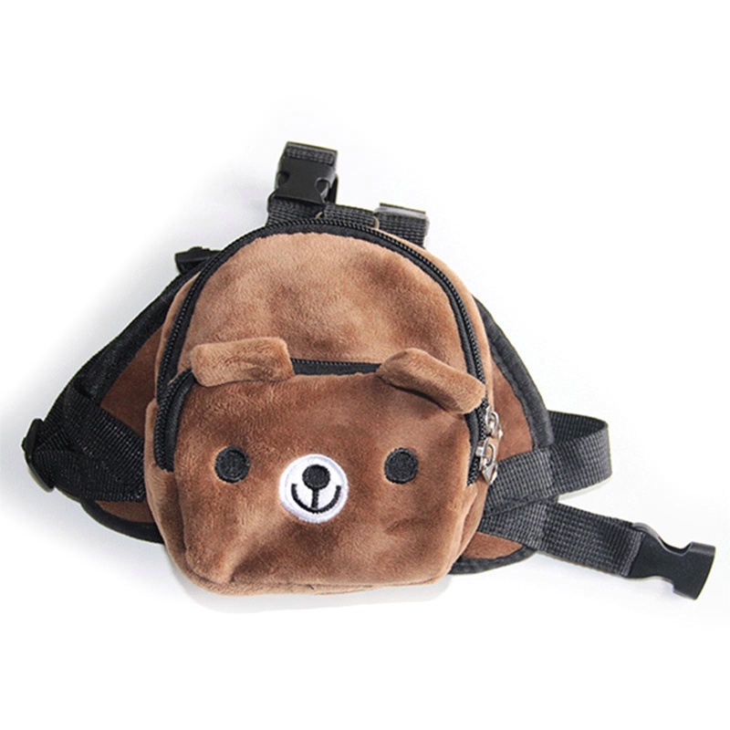 Ba Lô Địu Thú Cưng Hình Gấu Dễ Thương Tùy Chỉnh Tiện Dụng Cho Hoạt Động Ngoài